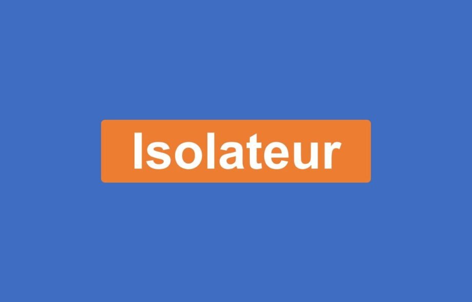 Isolateur électrique