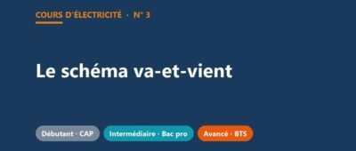 Le schéma va-et-vient : cours, câblage et exercices corrigés