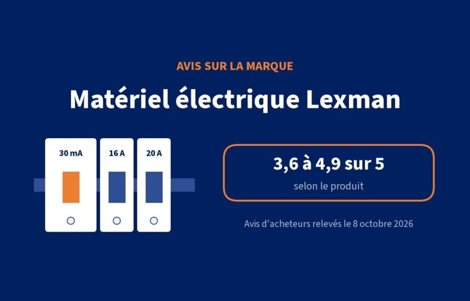 Lexman : avis sur les disjoncteurs, tableaux et interrupteurs de la marque