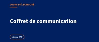 Coffret de communication, grades et RJ45 : cours et exercices