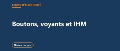 Dialogue homme-machine : couleurs des boutons, voyants et IHM