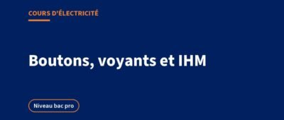 Dialogue homme-machine : couleurs des boutons, voyants et IHM