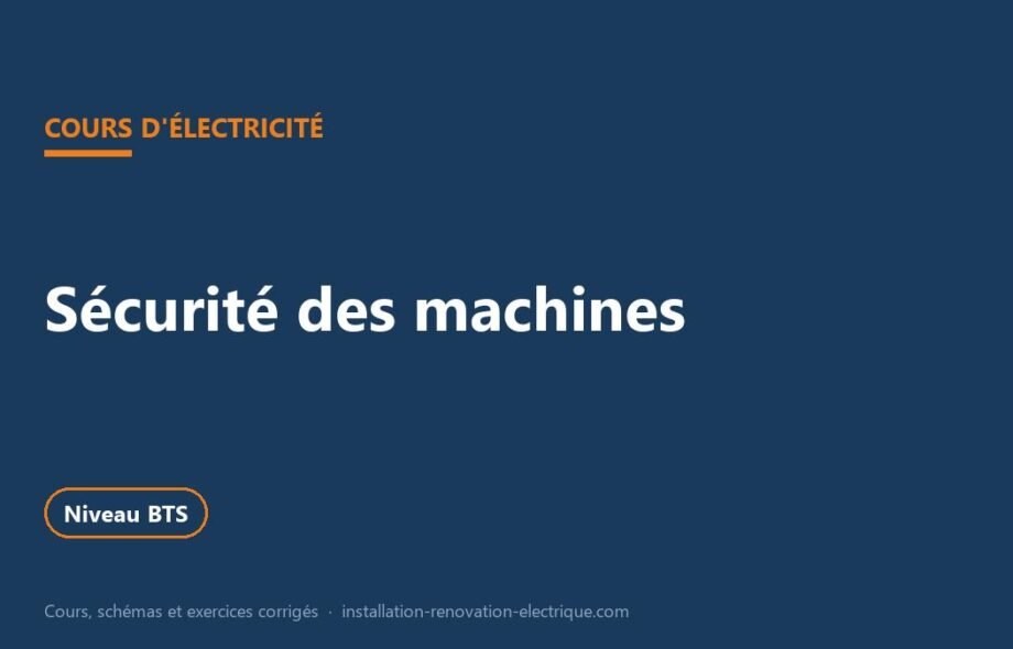 Sécurité des machines : arrêt d&rsquo;urgence et niveau de performance PL