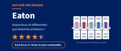 Disjoncteur et matériel électrique EATON pour le tableau électrique