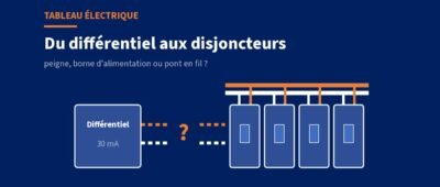 Pont entre différentiel et disjoncteurs : fil, peigne ou borne d&rsquo;alimentation ?